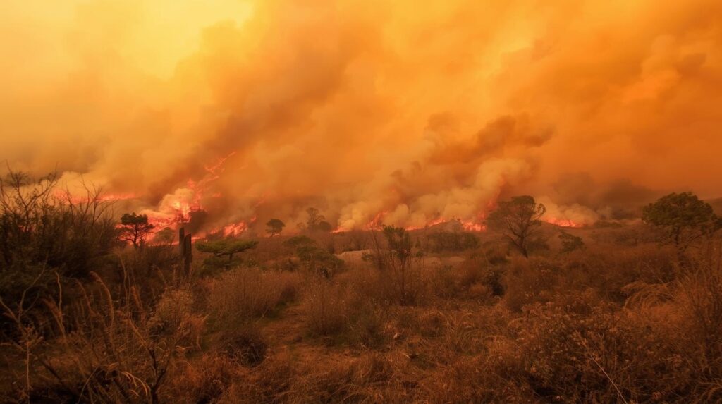 euorpe wildfires