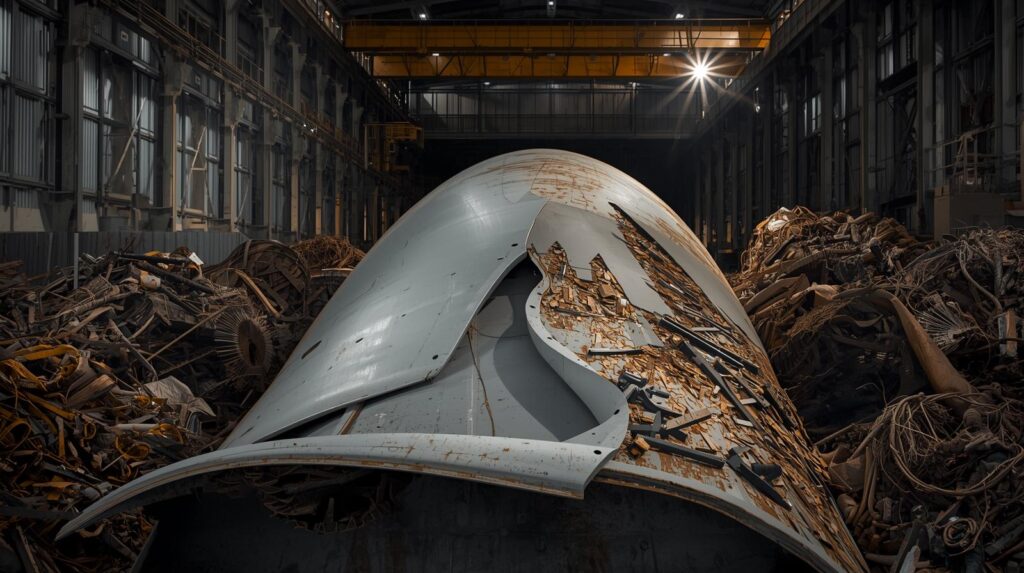 recycle, turbine blades
