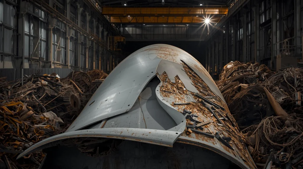 recycle, turbine blades