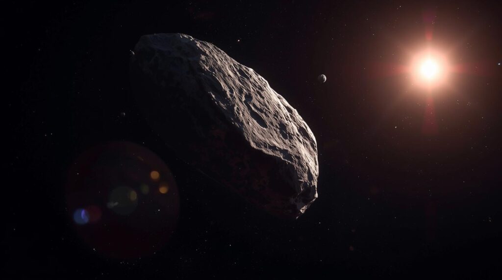 Asteroid 2025 QV5 Close Flyby