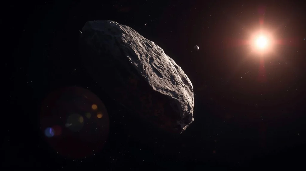 Asteroid 2025 QV5 Close Flyby