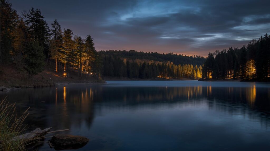 Light Pollution in Lakes