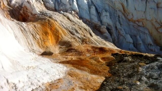 Blood Falls in Antarctica